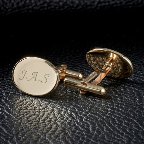 cufflinks made in gold.